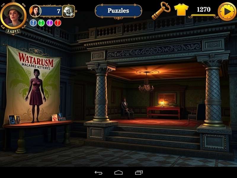 Asylum Macabre Mysteries Visual Design